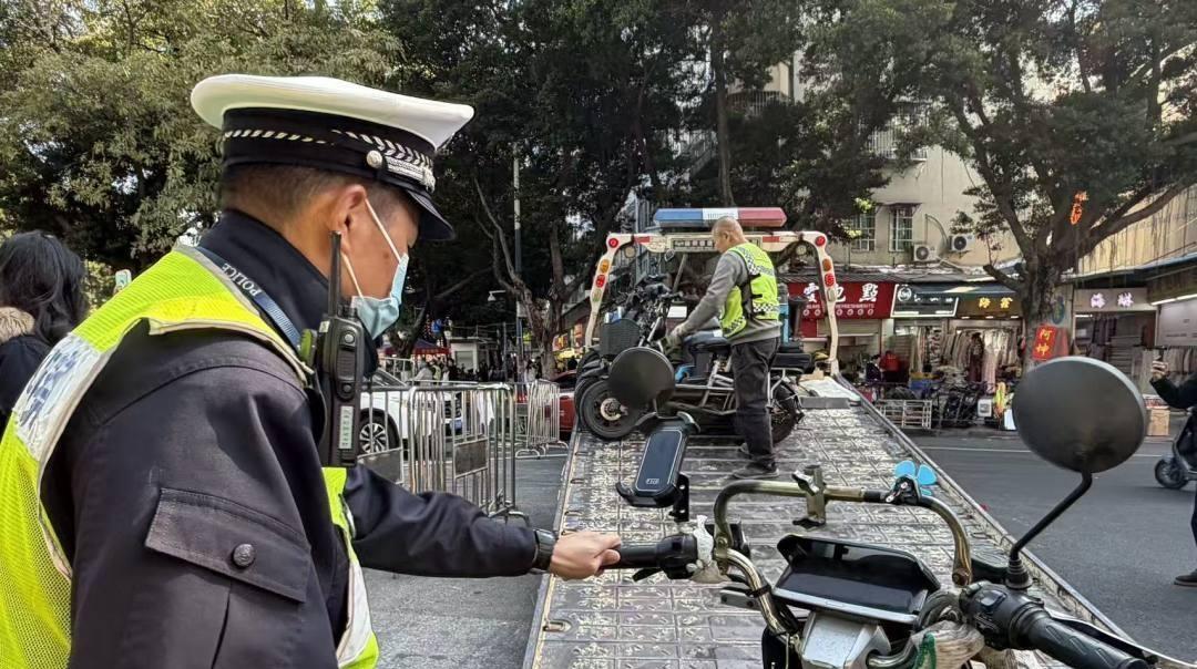 屡次驾驶无牌电单车上路？广州交警：见一次扣一次