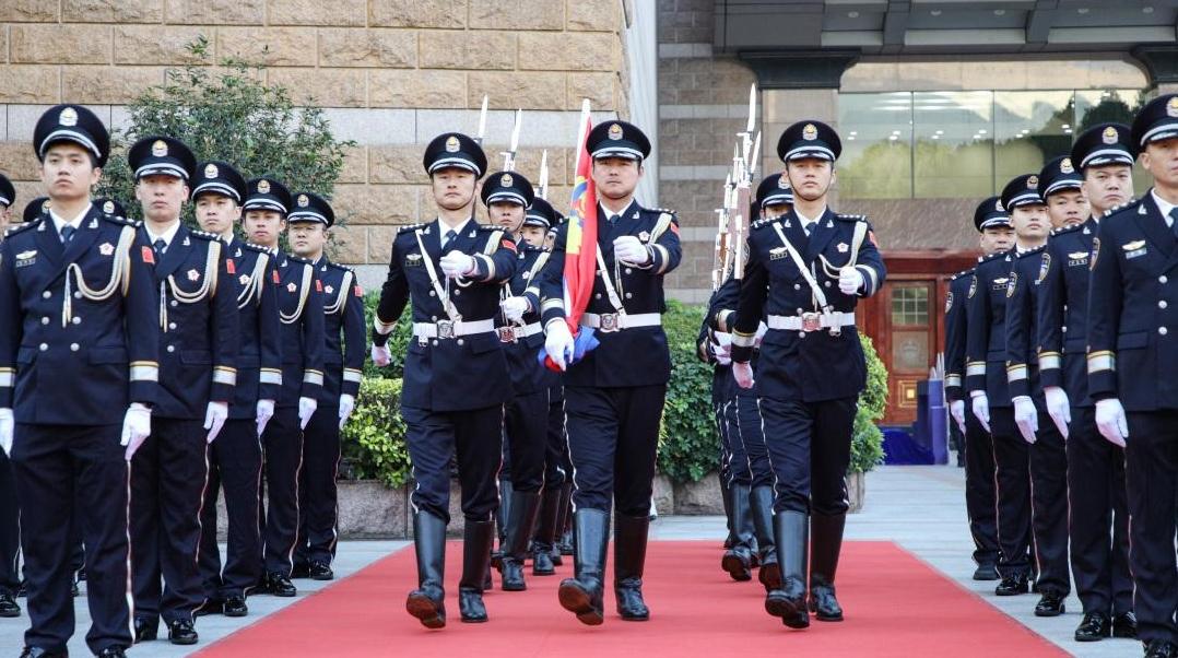 ​广州公安举行庆祝2026年中国人民警察节升警旗仪式
